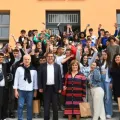Ο Κώστας Πελετίδης υποδέχθηκε στο νέο δημαρχείο μαθητές από το Κιλκίς