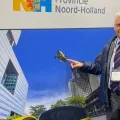 Ο Αντιπεριφερειάρχης Αχαΐας Φωκίωνας Ζαΐμης στην εκδήλωση της εβδομάδας Drone στο Άμστερνταμ