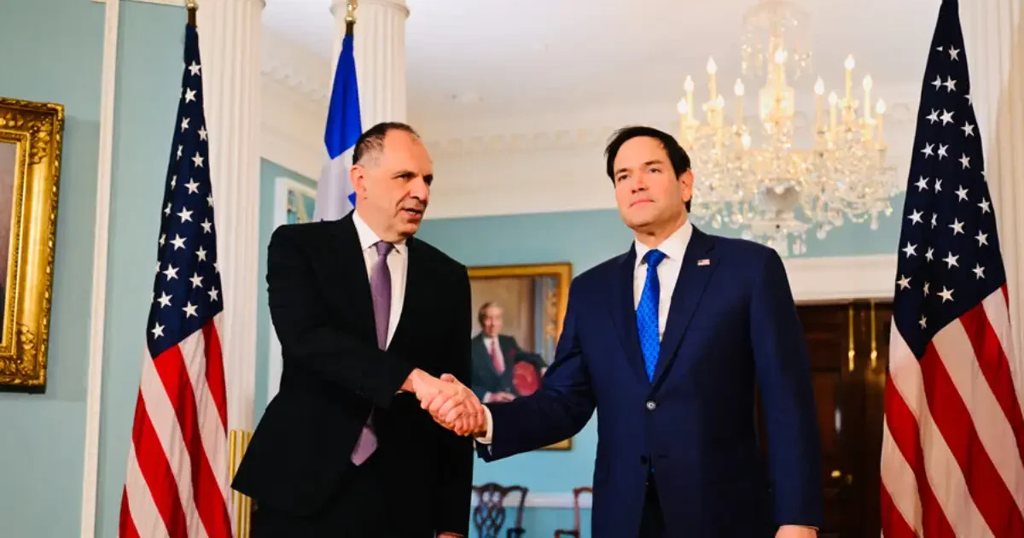 Τηλεφωνική επικοινωνία Γεραπετρίτη – Ρούμπιο: Στρατηγική συνεργασία Ελλάδας – ΗΠΑ, Μέση Ανατολή, Ιράν και Ουκρανία στο επίκεντρο