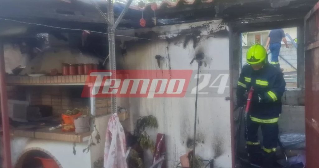 Έκρηξη φιάλης υγραερίου σε σπίτι στην Εγλυκάδα Πάτρας – Άγιο είχε η ένοικος