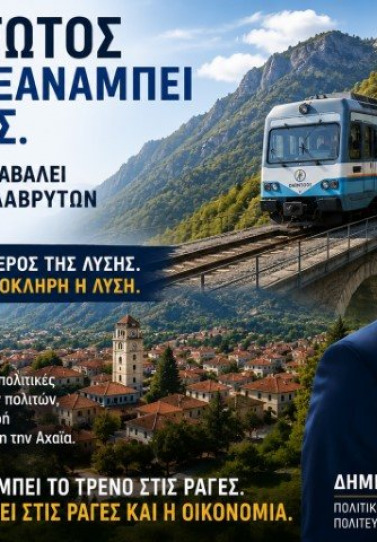 Ο Οδοντωτός πρέπει να ξαναμπεί στις ράγες – αλλά και η οικονομία των Καλαβρύτων