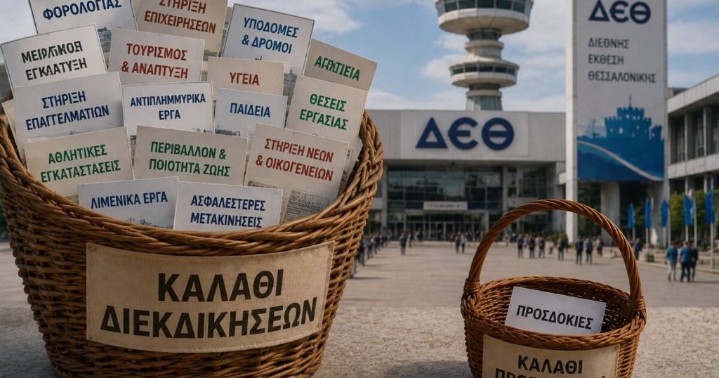 Η Ηλεία περιμένει πράξεις στη ΔΕΘ - Μεγάλο το «καλάθι» των διεκδικήσεων, μικρό το «καλάθι» των προσδοκιών