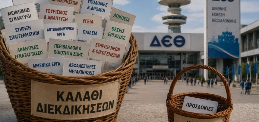 Η Ηλεία περιμένει πράξεις στη ΔΕΘ - Μεγάλο το «καλάθι» των διεκδικήσεων, μικρό το «καλάθι» των προσδοκιών