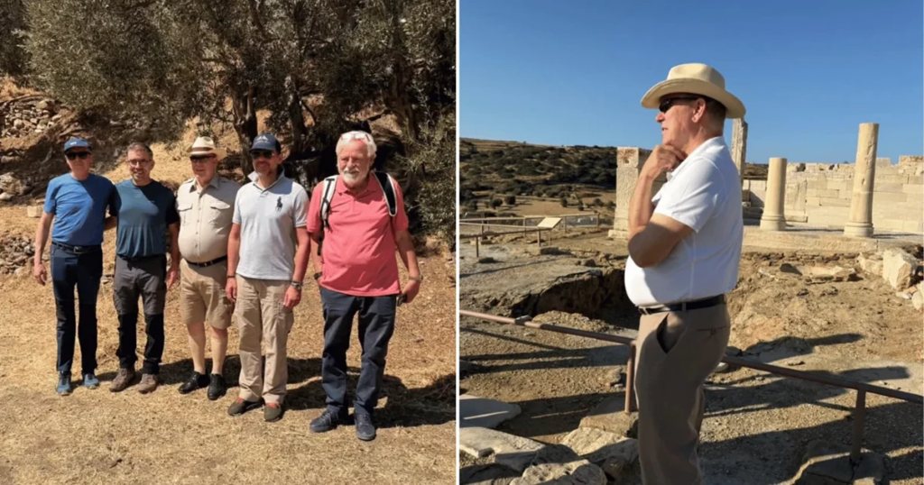 Πρίγκιπας Αλβέρτος στη Νάξο: Η γνωριμία με τα χωριά, τα αμπέλια και τις γεύσεις του νησιού