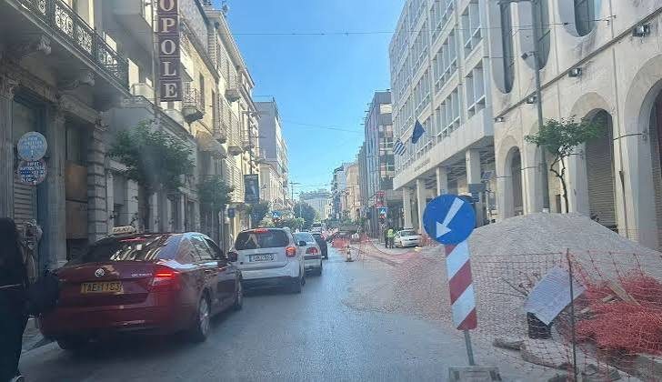 Πάτρα: Ανοίγει ξανά η Αγίου Ανδρέου – Πότε αποκαθίσταται η κυκλοφορία