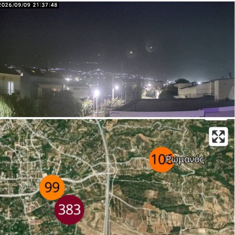 Πάτρα: Αποπνικτική είναι απόψε η ατμόσφαιρα στον καταυλισμό Ρομά στον Ριγανόκαμπο.