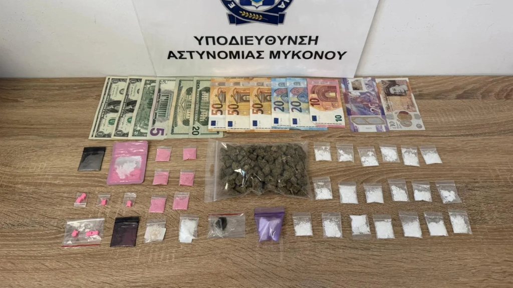 Συνελήφθη 26χρονος για διακίνηση ναρκωτικών στη Μύκονο, προσπάθησε να ξεφύγει όταν αντιλήφθηκε τους αστυνομικούς