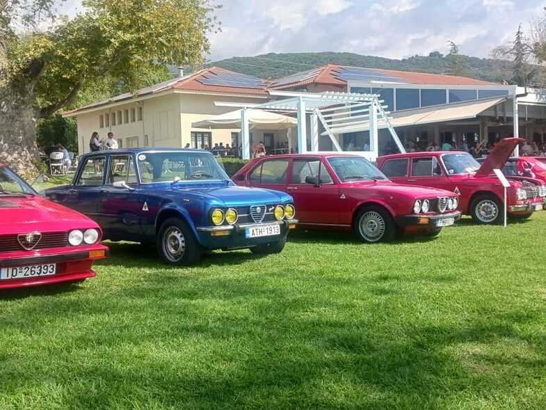 Η 4η ετήσια συνάντηση μελών και φίλων της Alfa Romeo στην Παραβόλα Αιτωλοακαρνανίας