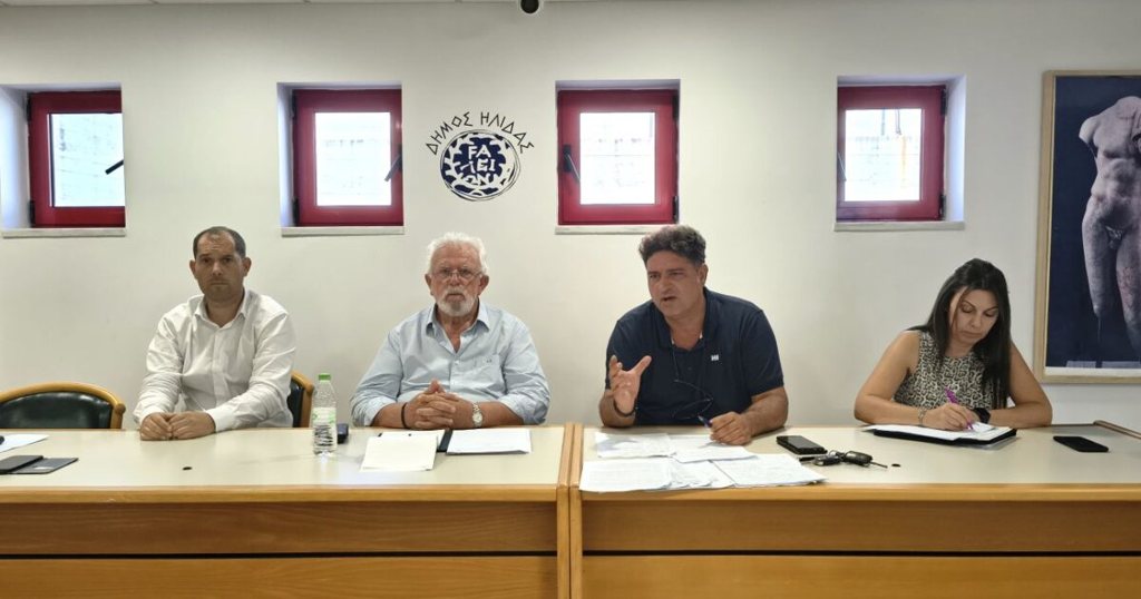 Σχέδιο «ΔΑΡΔΑΝΟΣ 2» και αντιπλημμυρική θωράκιση στο επίκεντρο του ΤΕΣΟΠΠ Δήμου Ήλιδας