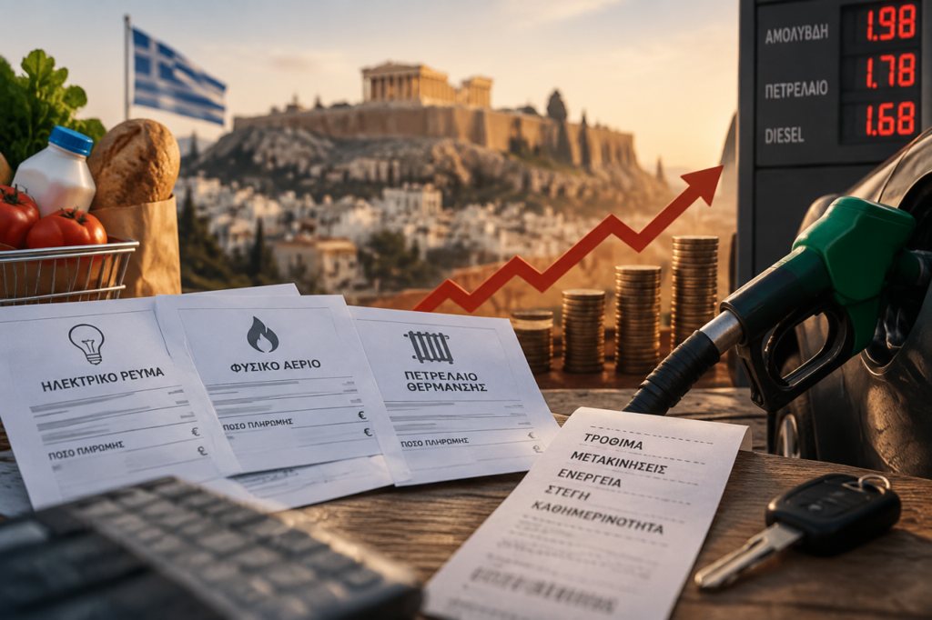 Η ακρίβεια στην Ελλάδα δεν αντιμετωπίζεται μόνο με επιδόματα