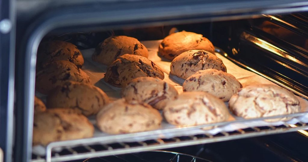 Soft cookies με κομματάκια σοκολάτας