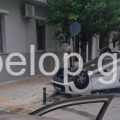 Τροχαίο στην Πάτρα: Αυτοκίνητο αναποδογύρισε μετά από σφοδρή σύγκρουση – Ένας τραυματίας