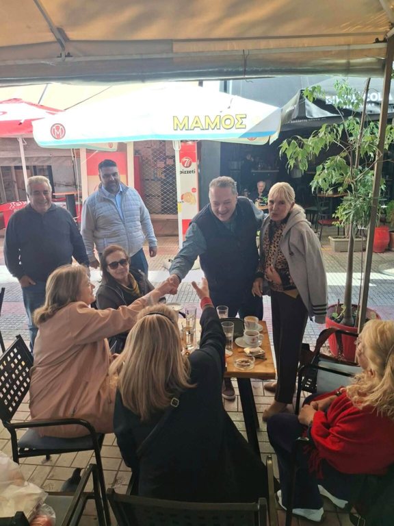 Πάτρα: Περιοδεία και συναντήσεις Κώστα Σβόλη στην συνοικία Αγίας Σοφίας