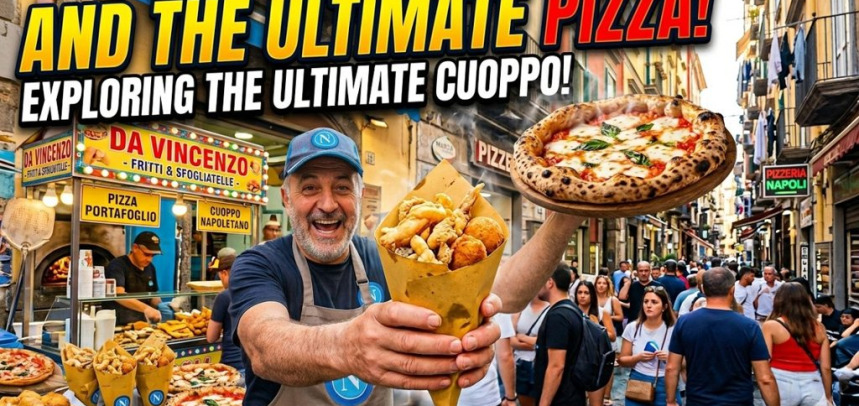DISCOVERING Napoli's AMAZING Street Food at Spaccanapoli?